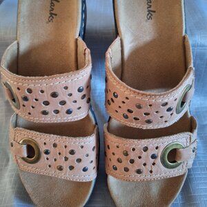 Clarks Leather Sandals